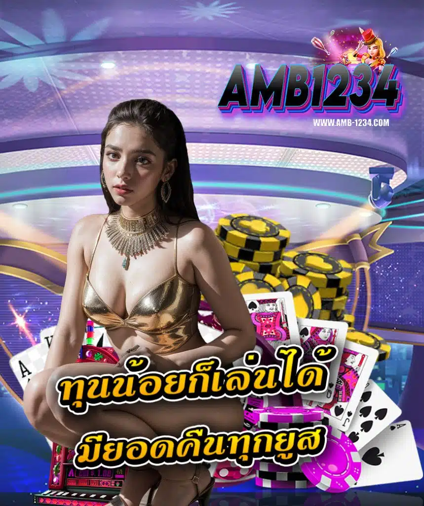 amb1234 ฝาก ถอนไม่มีขั้นต่ำ